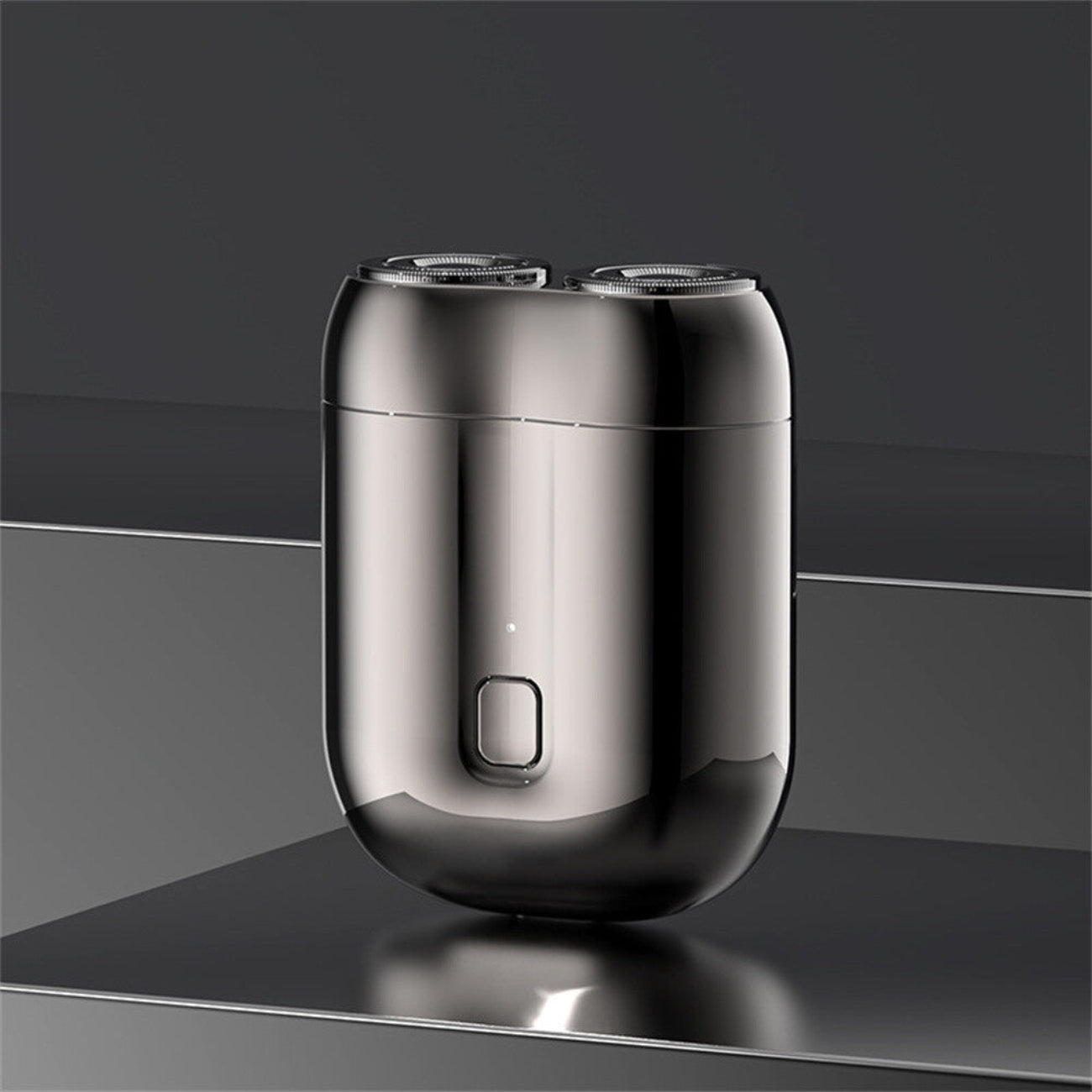 Dual-Head Mini Electric Shaver for Men Razor USB Rechargeable Home Travel