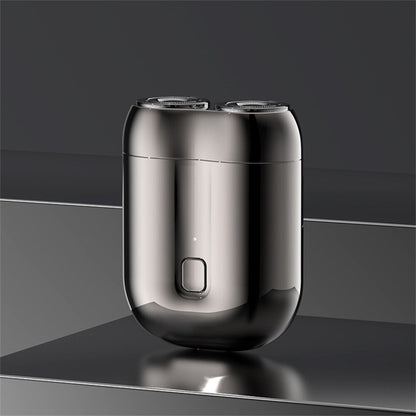 Dual-Head Mini Electric Shaver for Men Razor USB Rechargeable Home Travel
