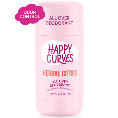 Aluminum & Talc Free Whole Body Deodorant for Women, Herbal Citrus, Stick, 2.65 Oz